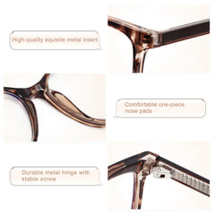 Madison Avenue textura de montura TR90 ligera, durabilidad y confort prolongado