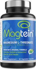 Magtein envase frontal mostrando la marca y beneficios cerebrales