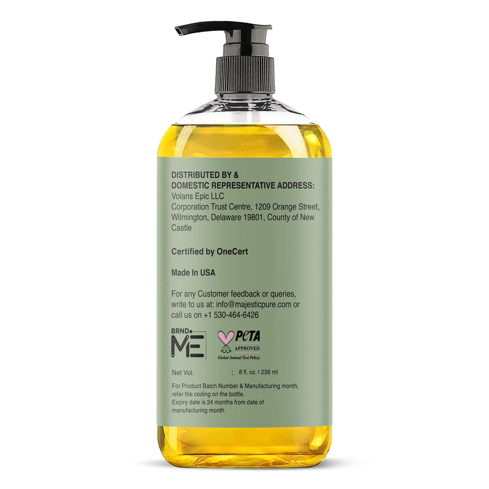 Majestic Pure paisaje de cultivo de jojoba, origen sostenible y recolección responsable