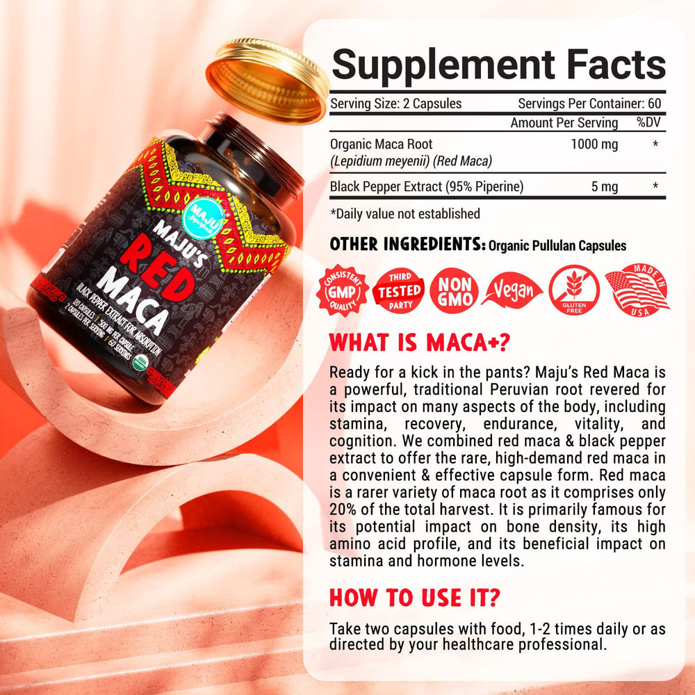 Maju Superfoods frasco en mesa de desayuno mostrando uso práctico en rutina diaria