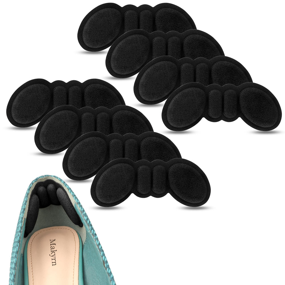 Makryn almohadilla talón vista frontal que ajusta y evita deslizamiento