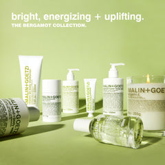 MALIN+GOETZ vela bergamot en baño, fragancia cítrica para relajación ligera
