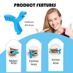 Maoerdental mordedor en Y vista superior, diseño para asiento preciso