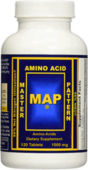 MAP Master Amino Acid Pattern frente del envase que muestra diseño y marca, facilita identificación rápida