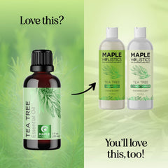 Maple Holistics baño de pies con aceite para uñas más saludables