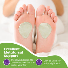 Almohadilla MARS WELLNESS colocada dentro de una zapatilla para mayor confort