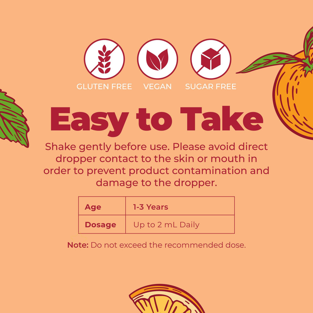 MaryRuth's madre dando gotas a toddler con facilidad y confianza