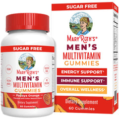 MARYRUTH'S envase frontal gomitas multivitamínicas, muestra clara y confianza