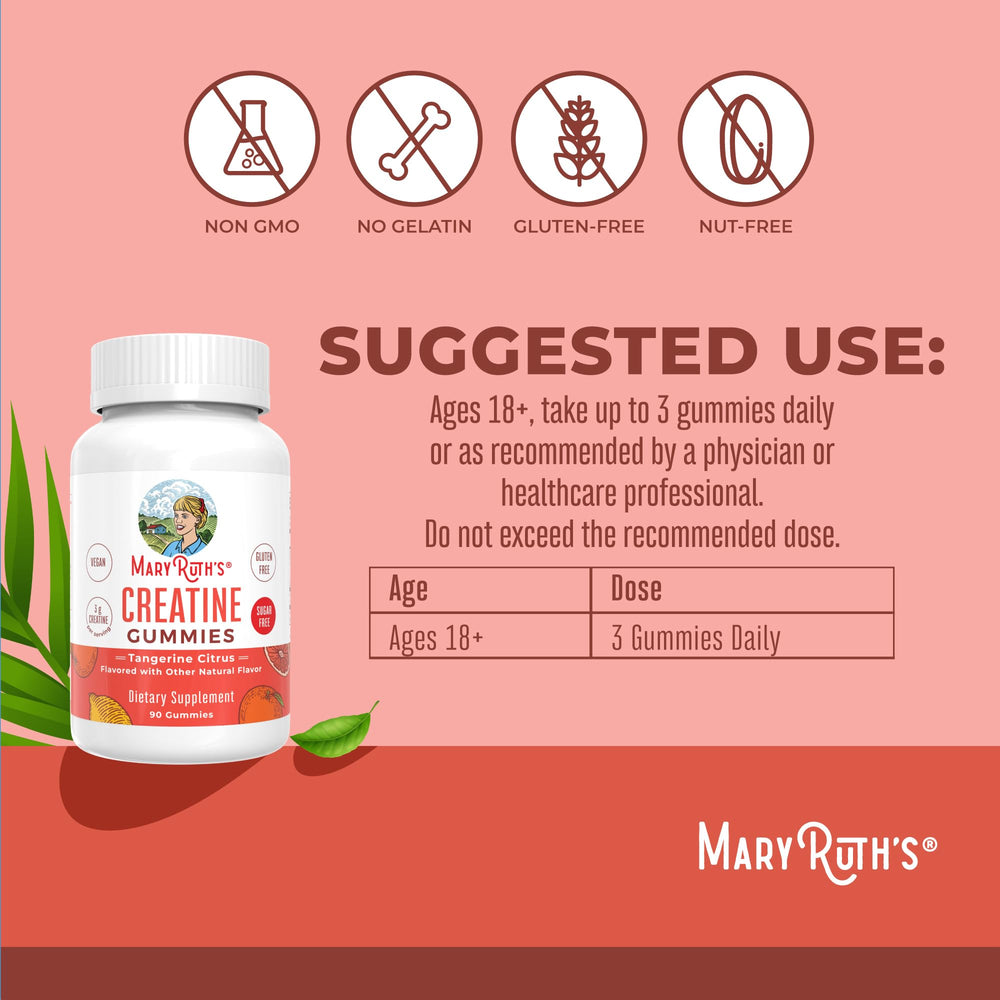 MaryRuth's gominola en mano lista para consumir, práctica para llevar