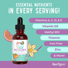 MARYRUTH'S lista de ingredientes orgánicos destacando pureza y origen