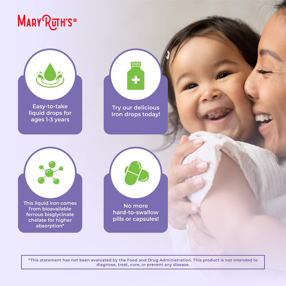 MARYRUTH'S gotas añadidas a puré infantil para aceptación y sabor