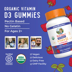 MARYRUTH'S sellos USDA Organic y B Corp para confianza del consumidor
