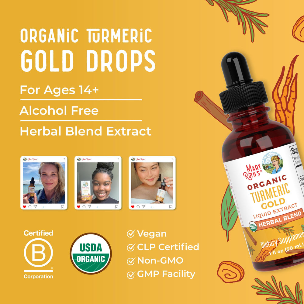 Frasco abierto con cuentagotas MARYRUTH'S listos para dosificar con precisión