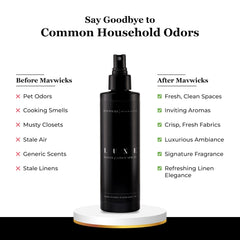 Mavwicks atomizador en manos aplicando aroma con control cómodo