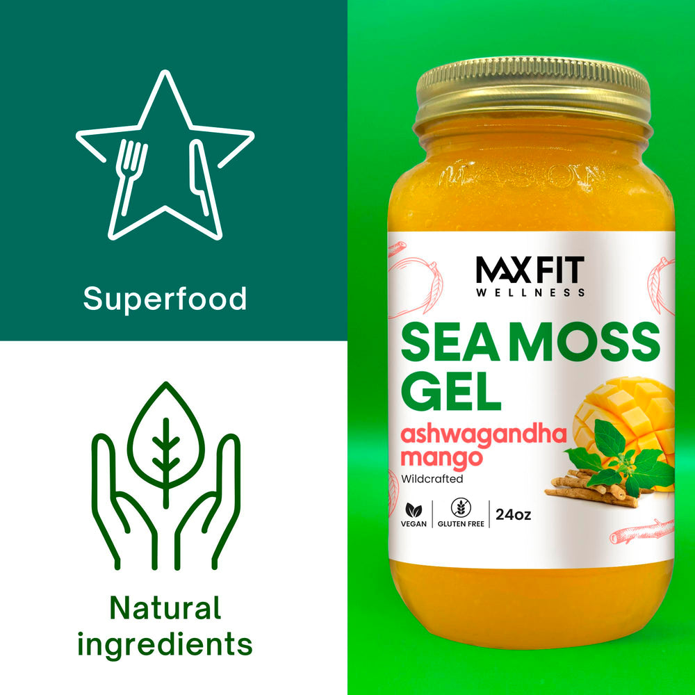 MAX FIT gel añadido a batido, mejora textura y contenido de nutrientes