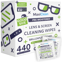 Maxi Clean paquete frente mostrando cantidad y marca para suministro prolongado