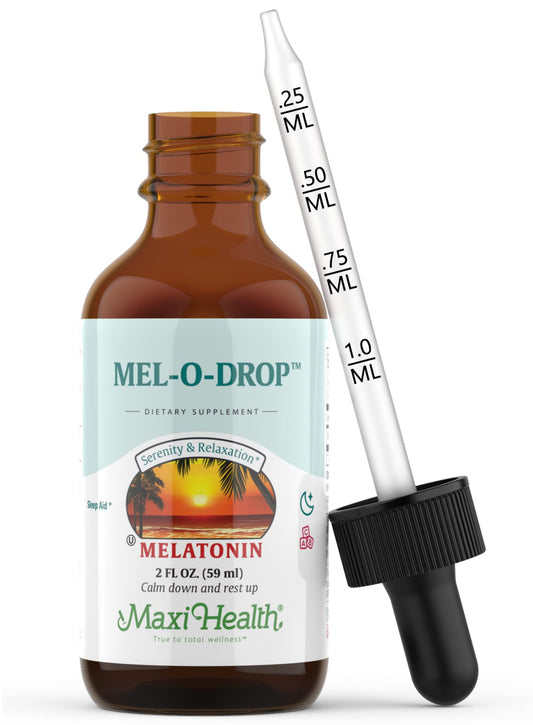 Maxi-Health frasco frontal mostrando etiqueta clara y beneficios