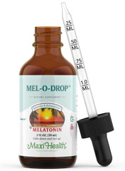 Maxi-Health frasco frontal mostrando etiqueta clara y beneficios