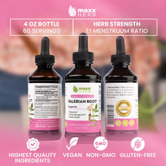 Maxx Herb en mesita de noche como parte de rutina nocturna calmante