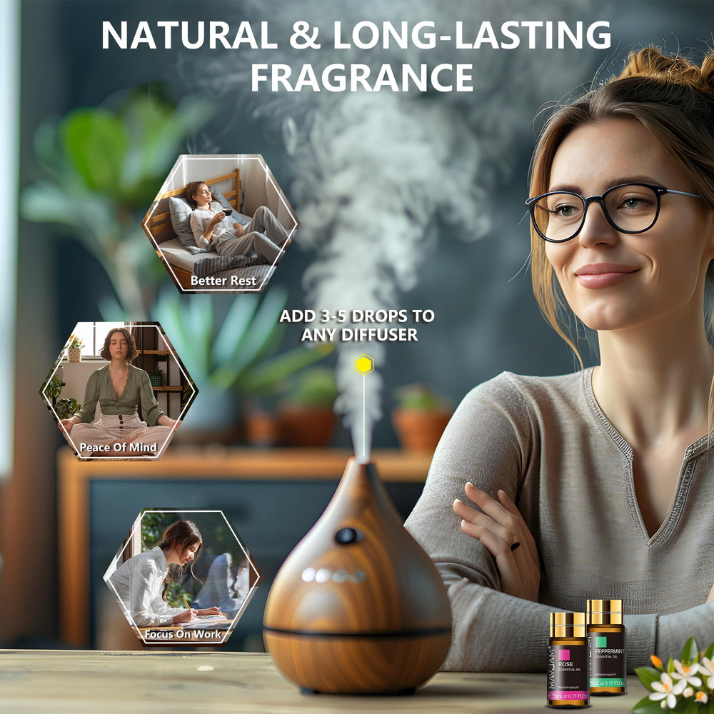 MAYJAM aceite en mezcla para vela mostrando uso en DIY y fijación