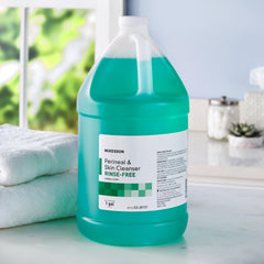 Envase McKesson siendo dosificado, aplicación controlada y ahorro de producto