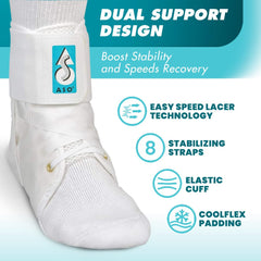 Med Spec ASO acolchado CoolFlex que reduce fricción y mejora ventilación