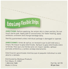 Medi-First primer plano de tejido y almohadilla no adherente, comodidad y protección