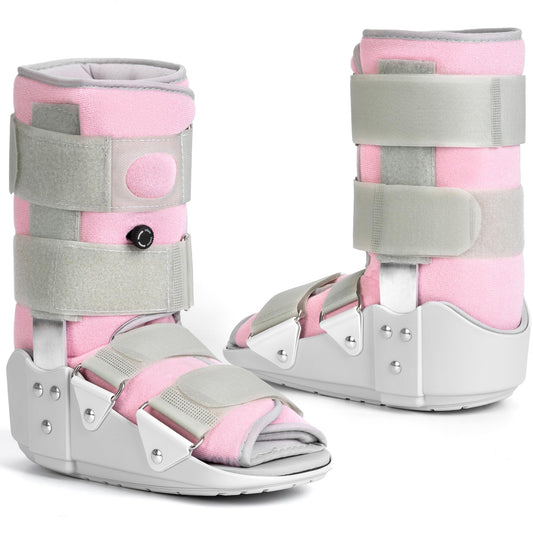Medibot bota frontal mostrando diseño elegante y soporte visible