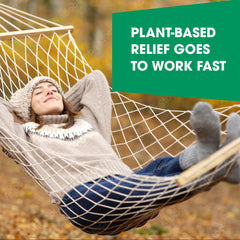 MediNatura BHI calming stress blend ingredients list on label.