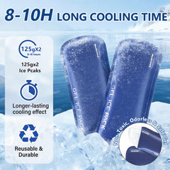 Medineed packs de hielo 125g incluidos que mantienen insulina fría