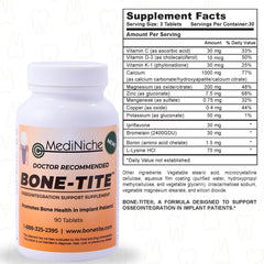 MediNiche Bone-Tite en ambiente dental mostrando uso recomendado