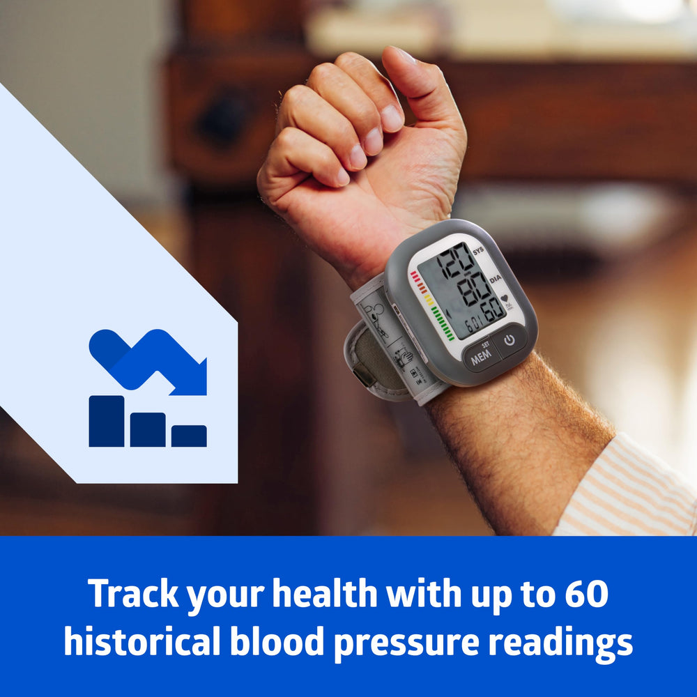 Medline monitor en uso por adulto facilitando mediciones rápidas y confiables