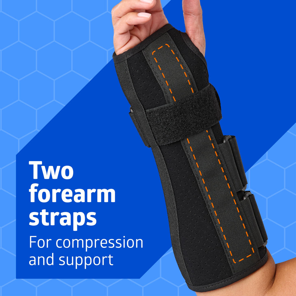 Medline stays dorsal y palmar cosidos que ofrecen inmovilización estable y protección