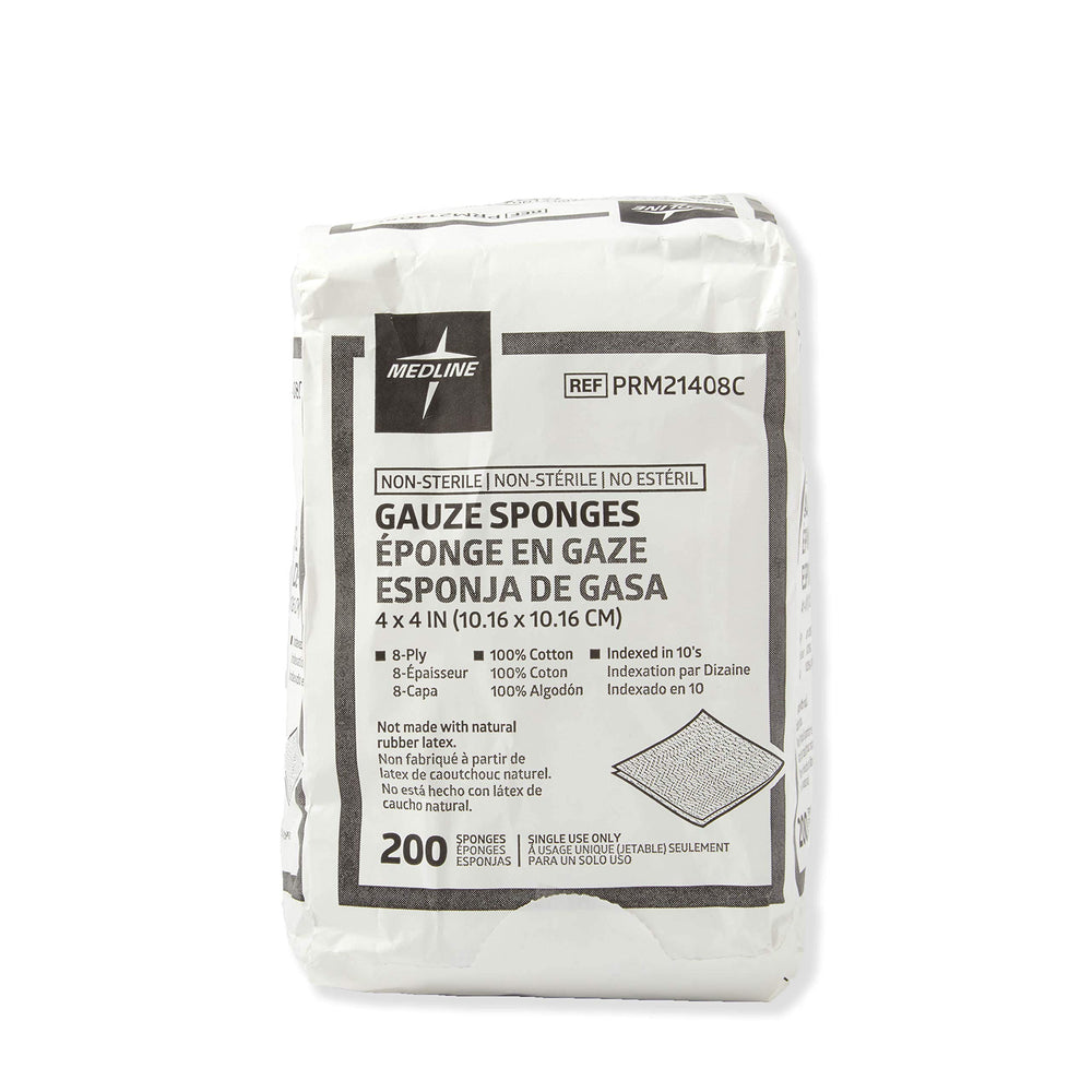 Medline gasa en uso vendaje de muñeca para cuidado y absorción