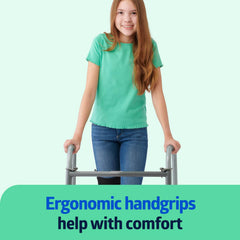 Medline patas ajustables con botones para altura personalizada