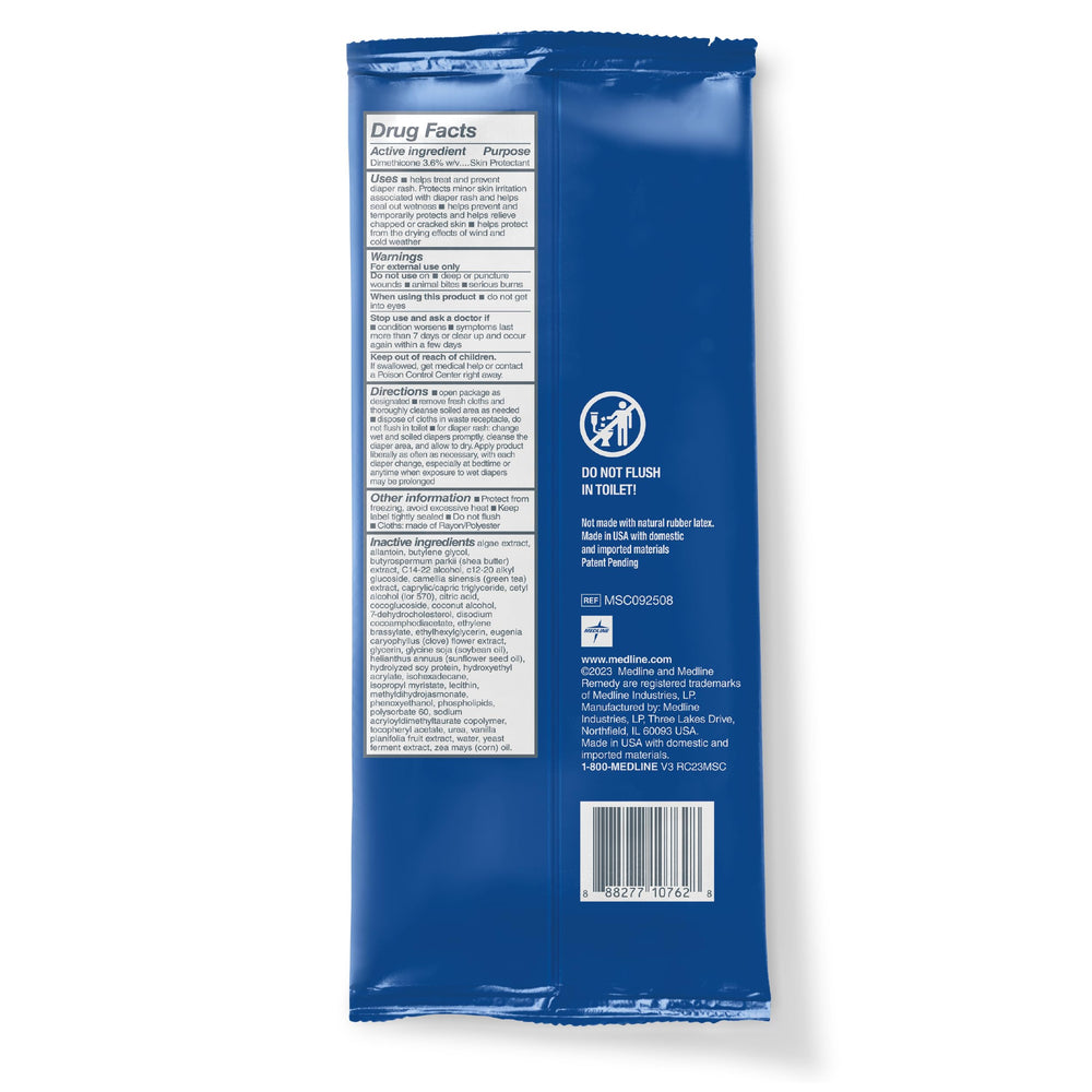 Medline Remedy uso en entorno doméstico para cuidado diario hidratante