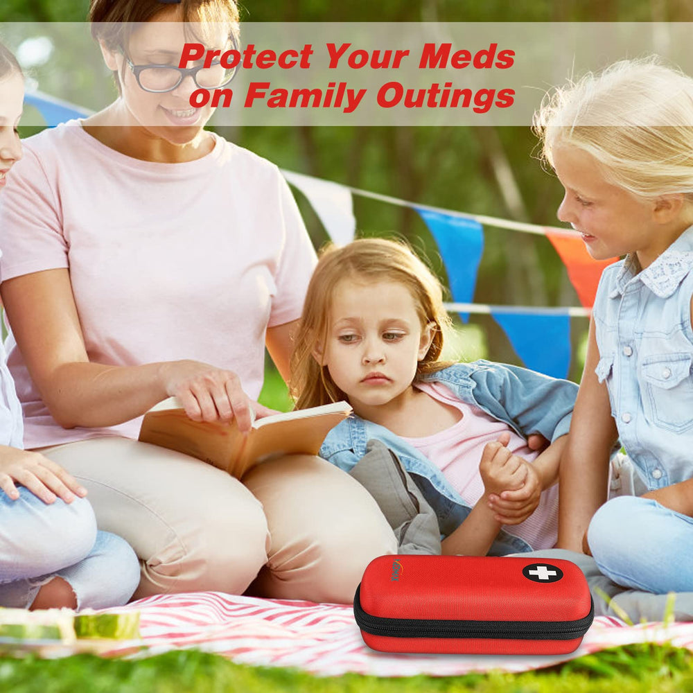 MEDMAX comparación de tamaño en mano para referencia de escala