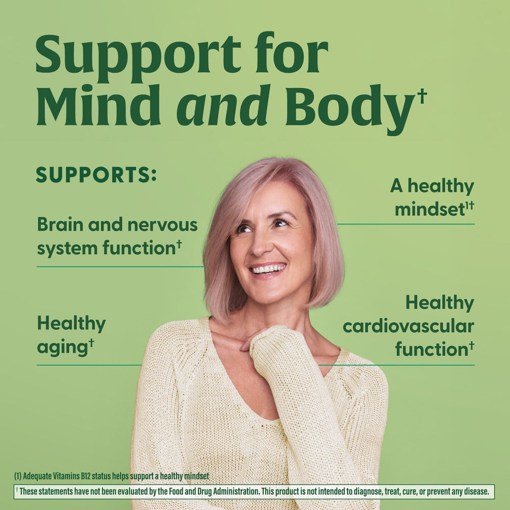 Remolacha añadida en MegaFood B12 para color natural y respaldo nutricional.