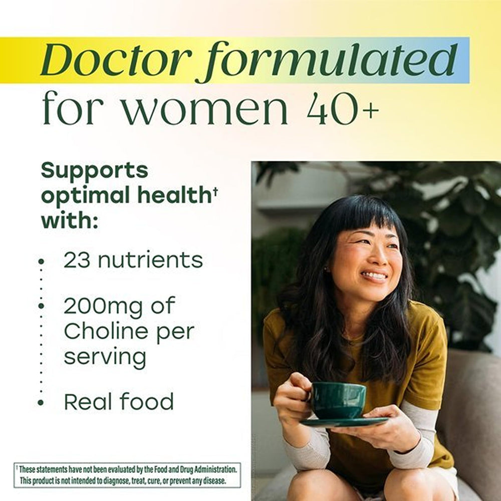 MegaFood etiqueta nutricional legible con vitaminas y minerales clave