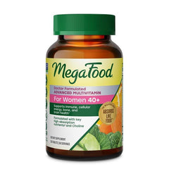 MegaFood envase frontal 120 tabletas mostrando diseño y dosis