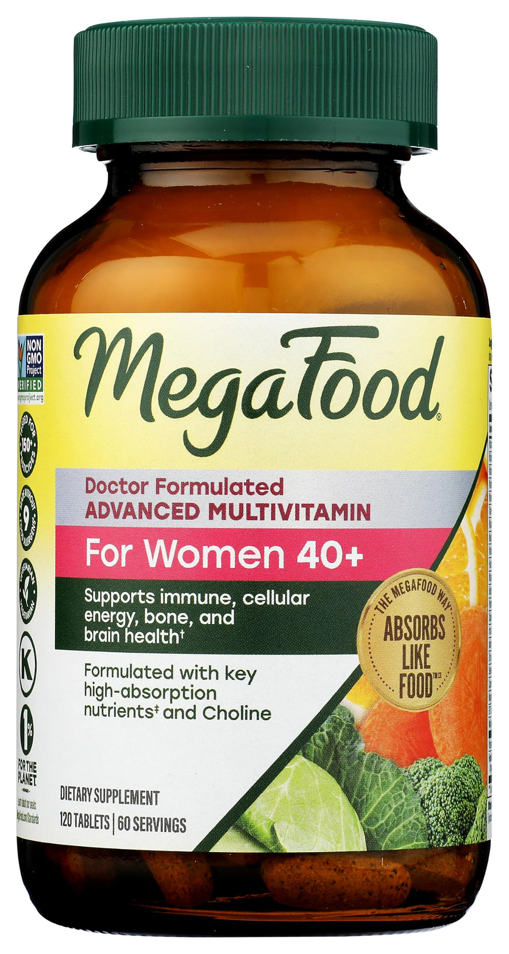 MegaFood frasco portátil en bolso ideal para viajes y comodidad