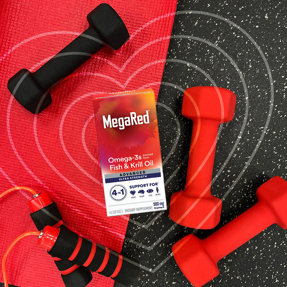 MegaRed etiqueta con información nutricional y garantías de potencia