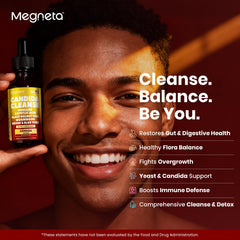 MEGNETA gota en vaso de agua mostrando facilidad de mezcla y uso