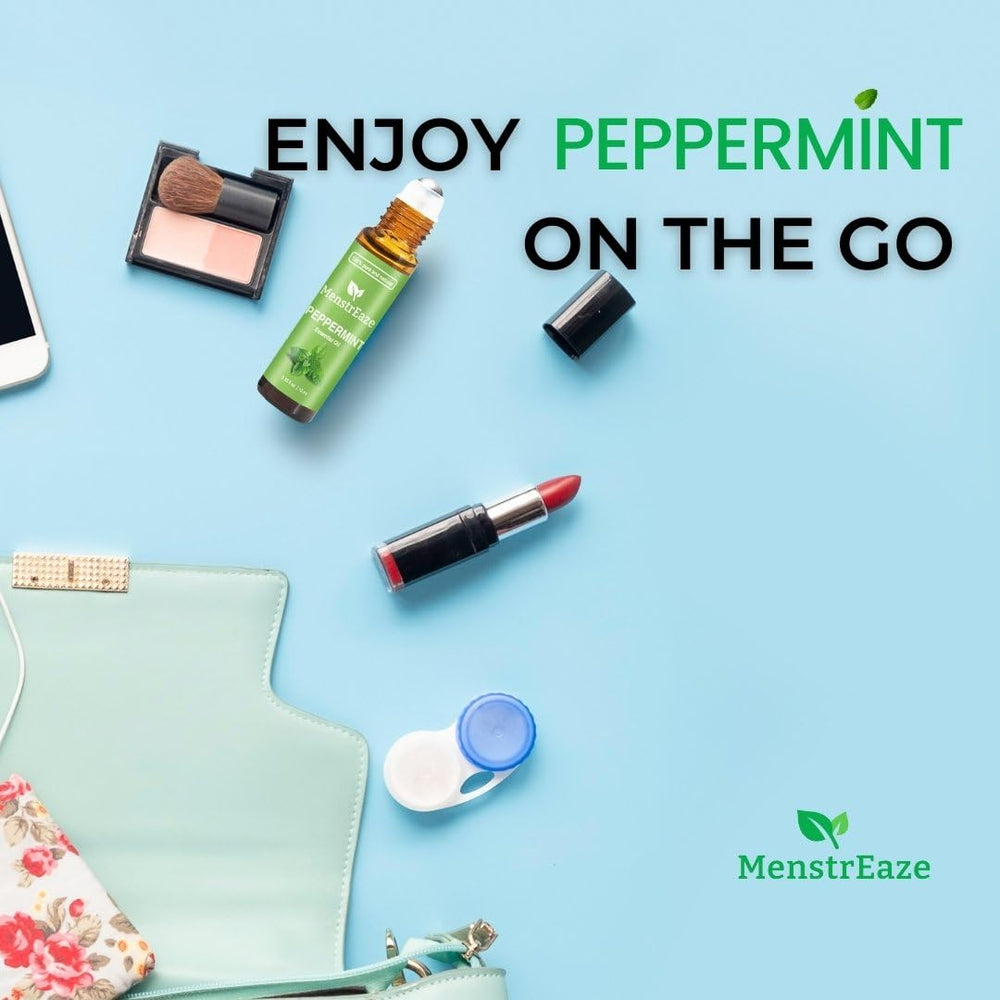 Etiqueta de MenstrEaze con ingredientes naturales para confianza del comprador
