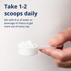 Metagenics Creatine UP etiqueta con ingredientes, transparencia y pruebas de calidad