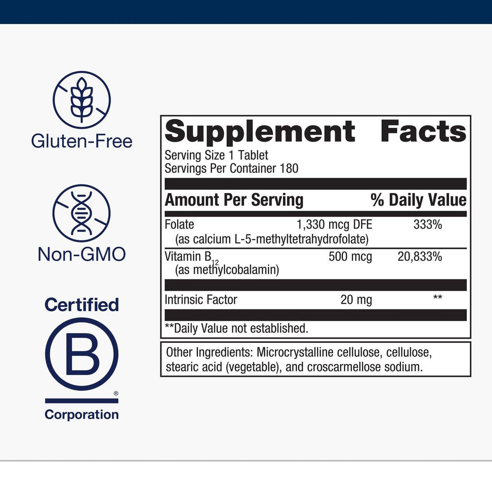 Metagenics etiqueta con ingredientes activos para ver precisión