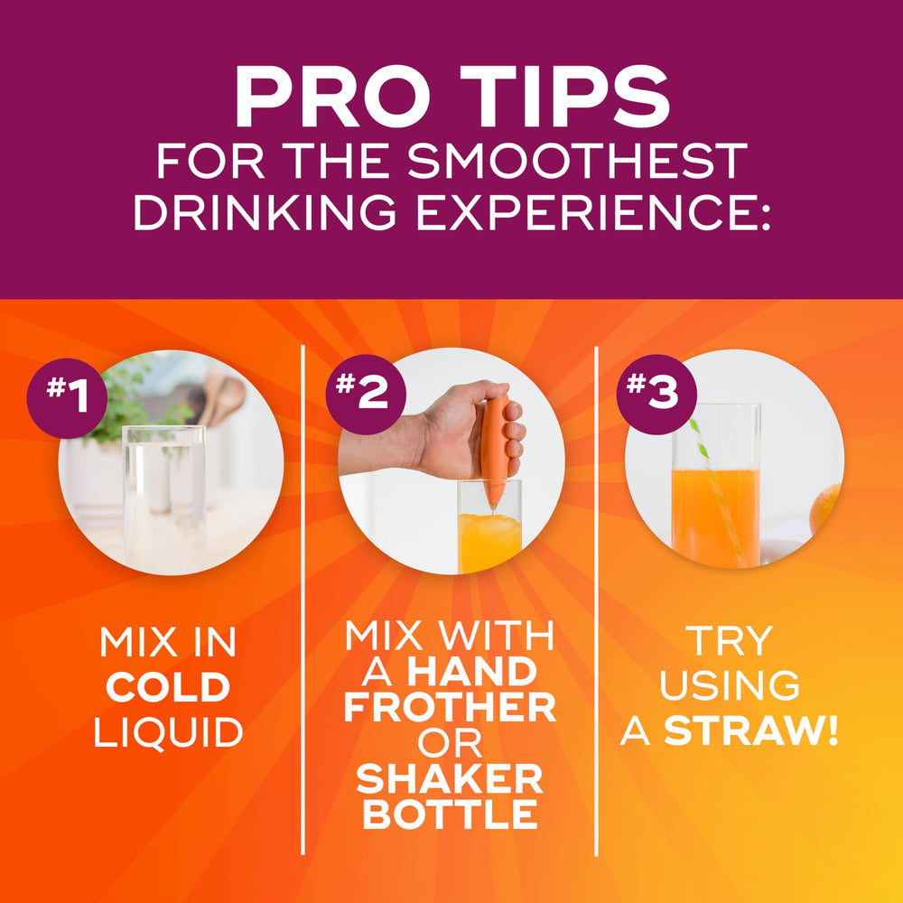 Metamucil añadido a un batido matutino, integración sencilla en la rutina diaria