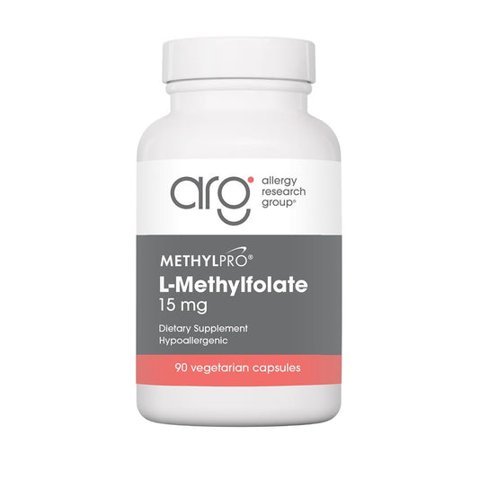 MethylPro envase frontal mostrando nombre y beneficio de folato activo