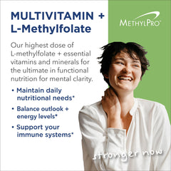 MethylPro detalle del contenido en polvo y apariencia de la fórmula