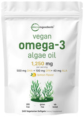 Micro Ingredients envase frontal mostrando 240 cápsulas y beneficio vegano